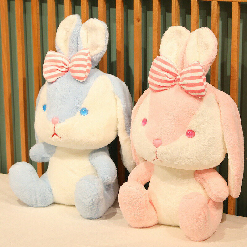 送料無料 35cm ぬいぐるみ 全3カラー rabbit 兔 ウサギ 兎 子供 おもちゃ 可愛い 彼女に ふわふわで癒される クッション インテリア 動物 柔らか 心地いい プレゼント ギフト かわいい クリスマスプレゼント c-wanou-10158-gg