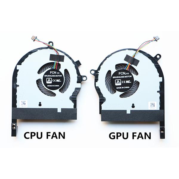 新品 ASUS FX80GD FX80GE ZX80GD FZ80GD FX504GD 用 CPUファン+グラフィックカードファン セット 修理パーツ