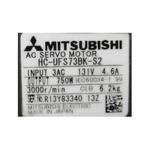 Rakuten - 【新品★適格請求書★税込★送料無料】MITSUBISHI 三菱 サーボモーター HC-UFS73BK-S2 【6ヶ月保証】