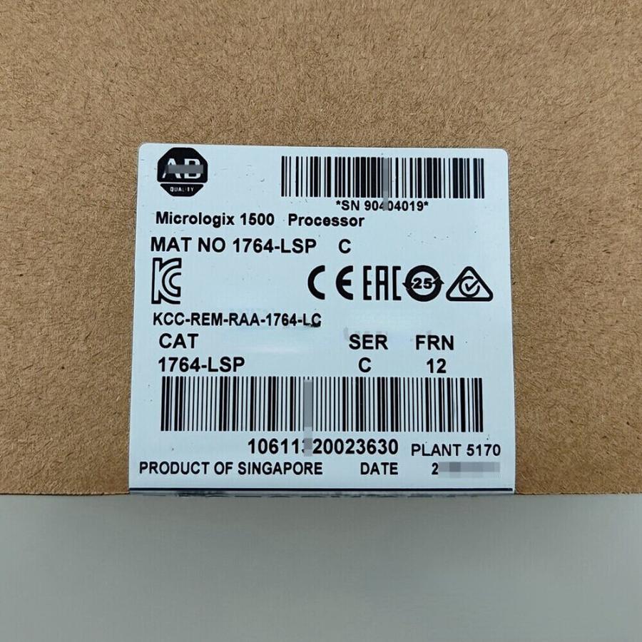 乐天商城 - 【新品 ★送料無料 】1764-LSP PLCユニット1764LSP 【6ヶ月保証】