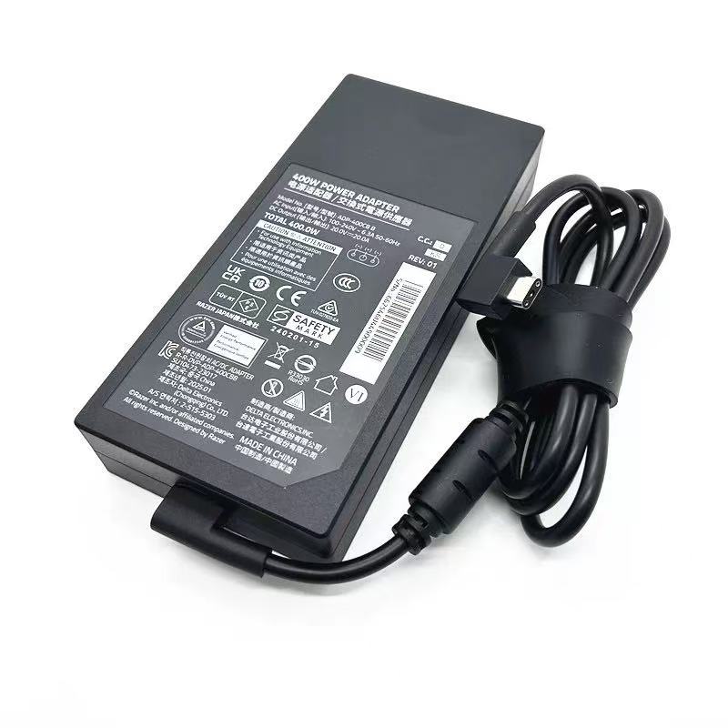 商品名 Razer 400W AC電源アダプター 型番 RZ09-0529 ADP-400CB B OUTPUT 20V 20A 対応機種一部 Razer Blade 18 2025 保証 1 年間の製品保証 パッケージ内容 ACアダプター、ACケーブル商品名 Razer 400W AC電源アダプター 型番 RZ09-0529 ADP-400CB B OUTPUT 20V 20A 対応機種一部 Razer Blade 18 2025 保証 1 年間の製品保証 パッケージ内容 ACアダプター、ACケーブル