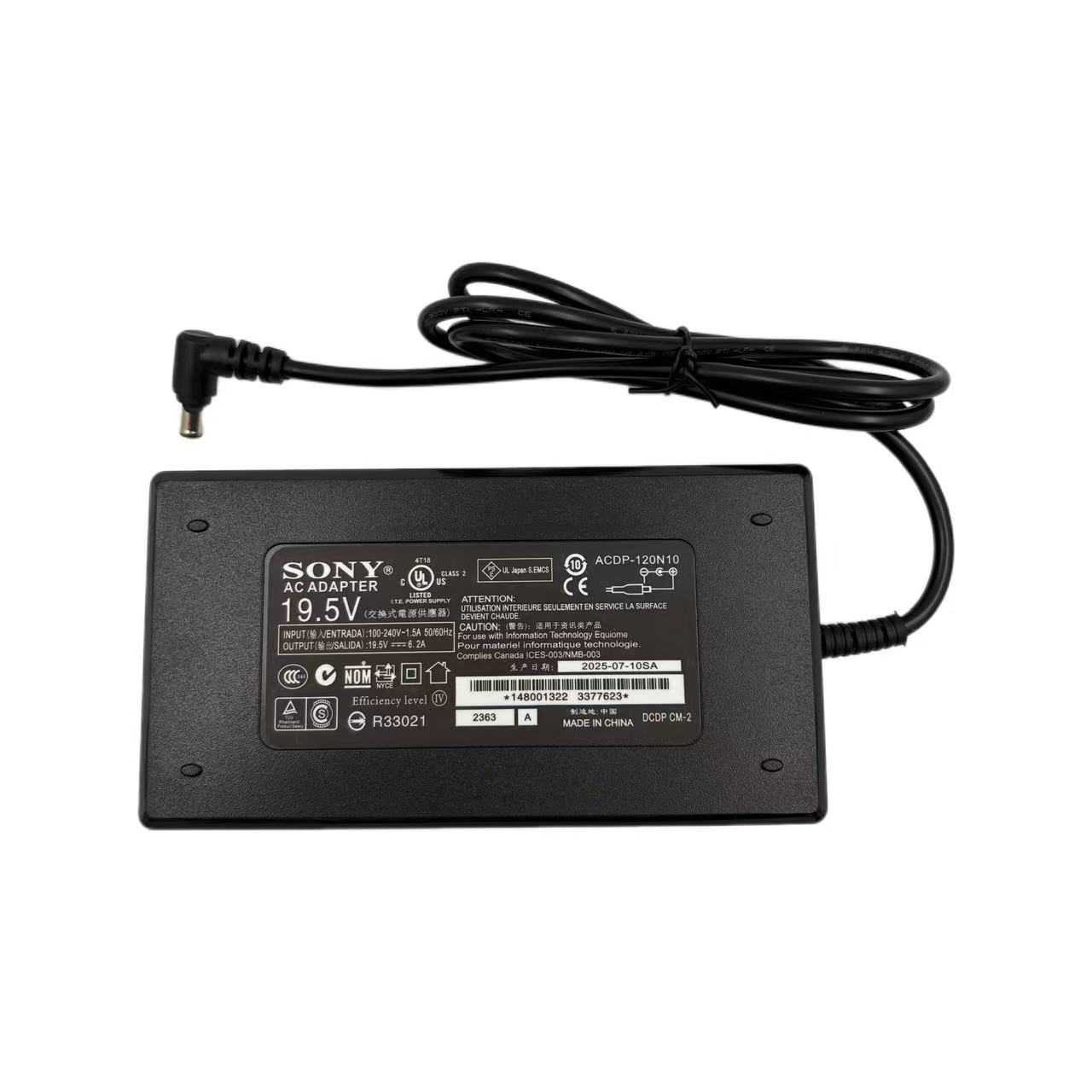 Rakuten - 新品 SONY製品120W ACアダプターfor ACDP-120N10 ACDP-120E02 ACDP-120E03 ACDP-120N01 ACDP-120N02 ACDP-120N03互換用 19.5V 6.2A 電源