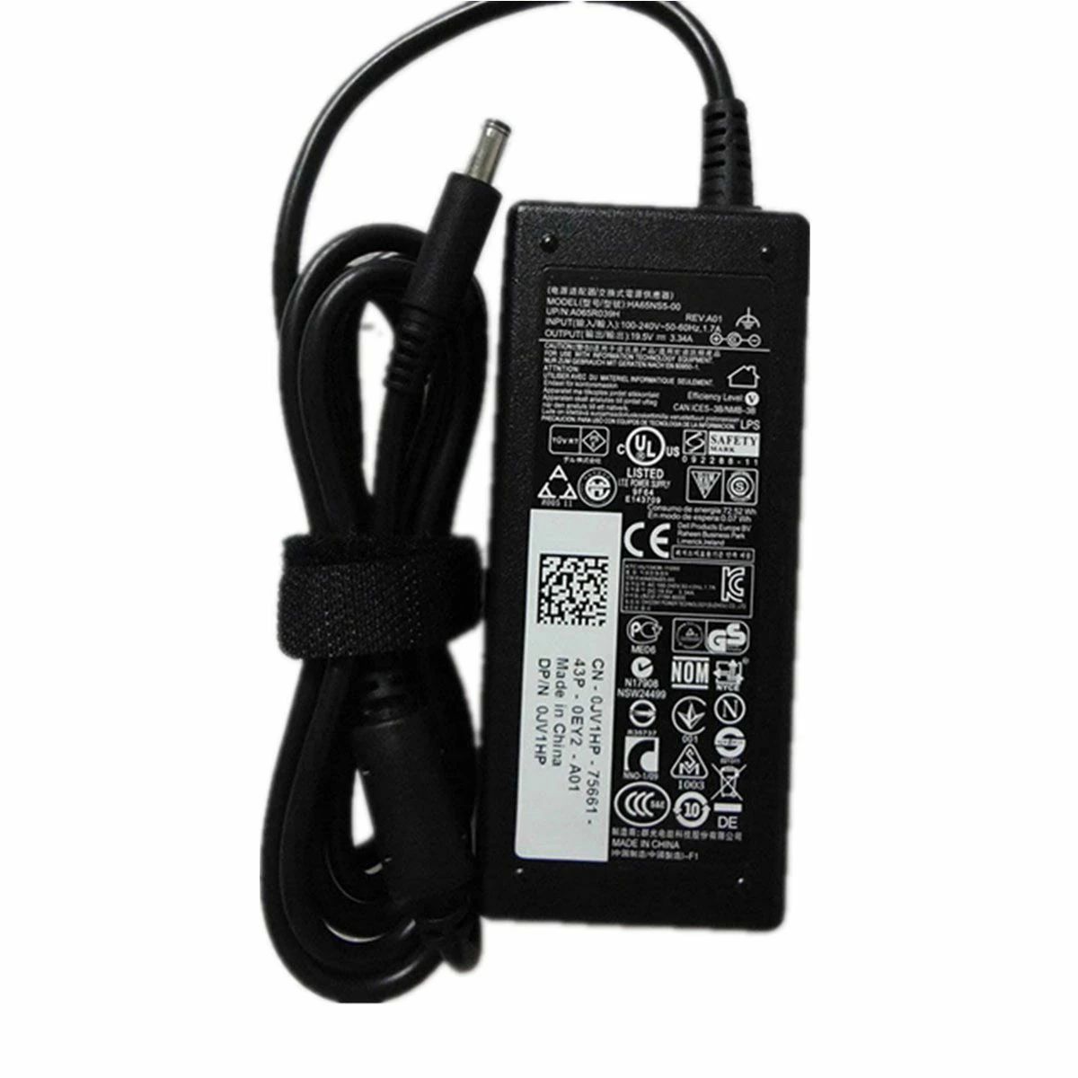 新品19.5V 3.34A 65W 充電器 DELL デル XPS 13 12 Inspiron 11 3000シリーズInspiron 13 5000 7000 (7391) シリーズInspiro