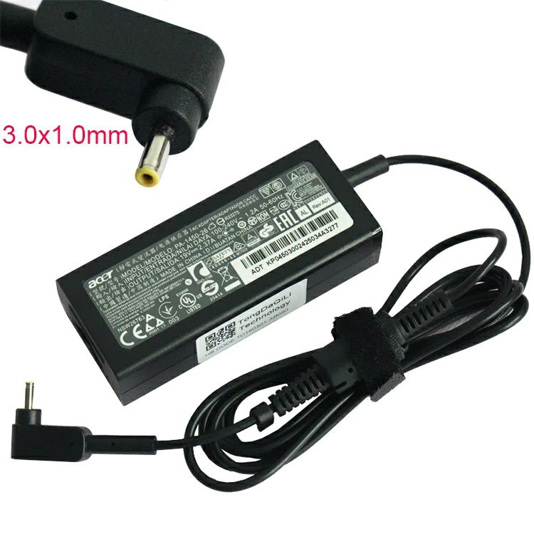 Rakuten - 新品 Acer 日本エイサーノートブック対応 A13-045N2A ACアダプター45W 19V2.37A 外径約3.0mm内径約1.0mm
