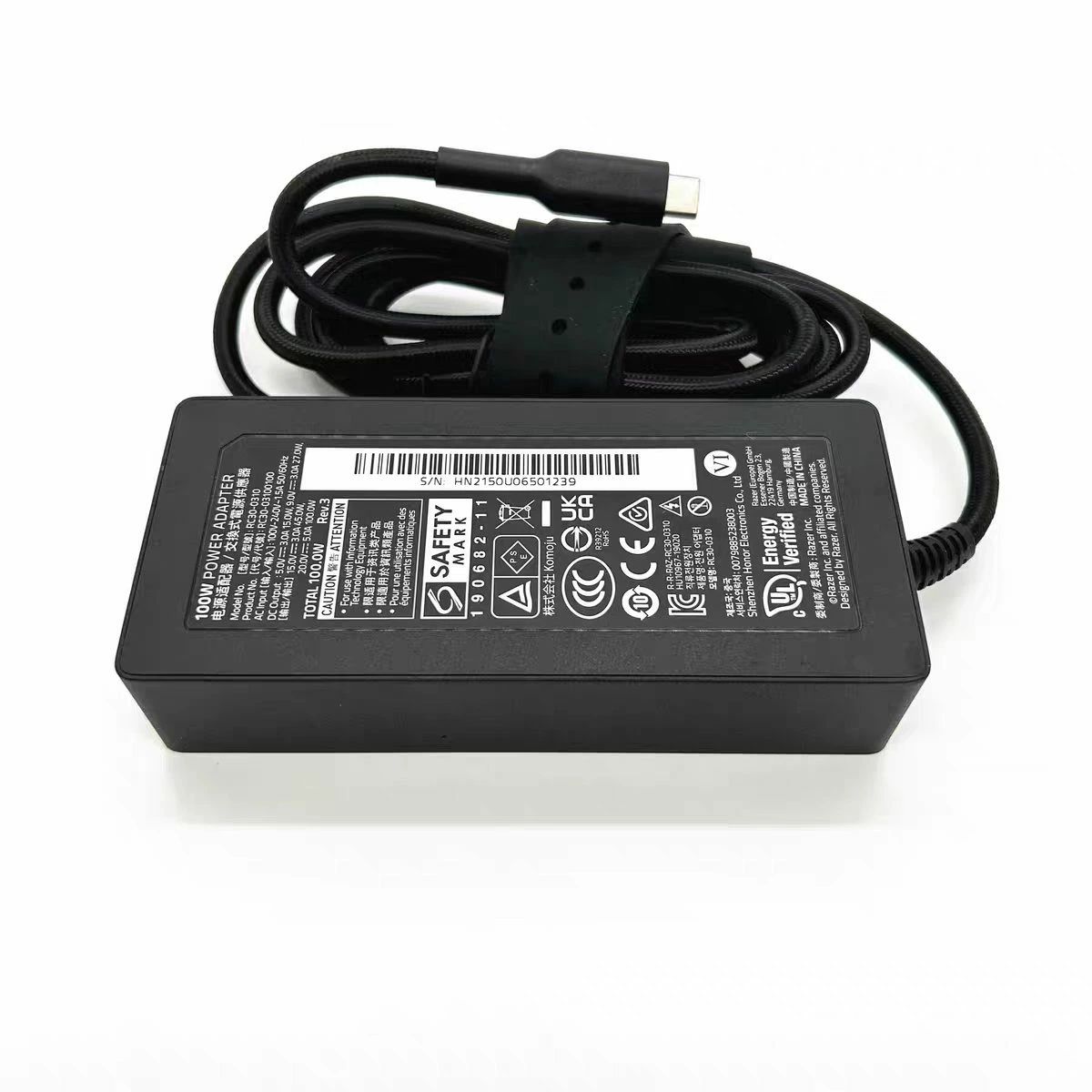Fuji - 純正新品 Razer RC30-0310 100W TYPE-C AC電源アダプター20V5A