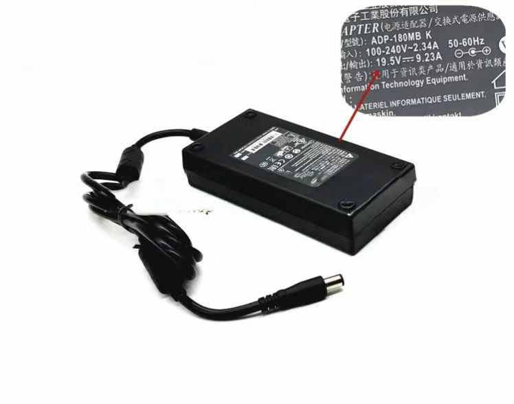 純正新品 DELTA 19.5V9.23A 180W電源アダプタADP-180MBK充電器 コネクタ7.4mm*5.0mm