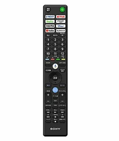 【新品】純正SONY ソニー テレビ(ブラビア)用純正リモコン RMF-TX452J 101693911
