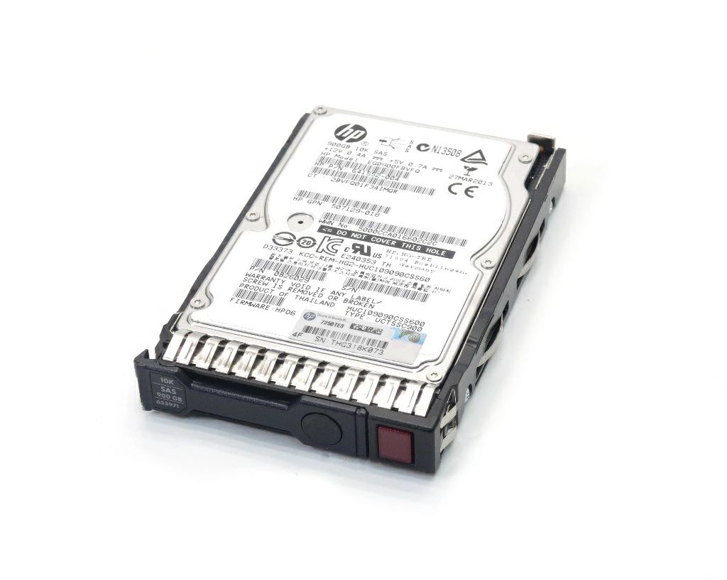 hp 653971-001 SAS SC 900GB 2.5インチ ProLiant Gen8シリーズ等対応 6Gpps 10000rpm HDDマウンタ付 動作確認済 