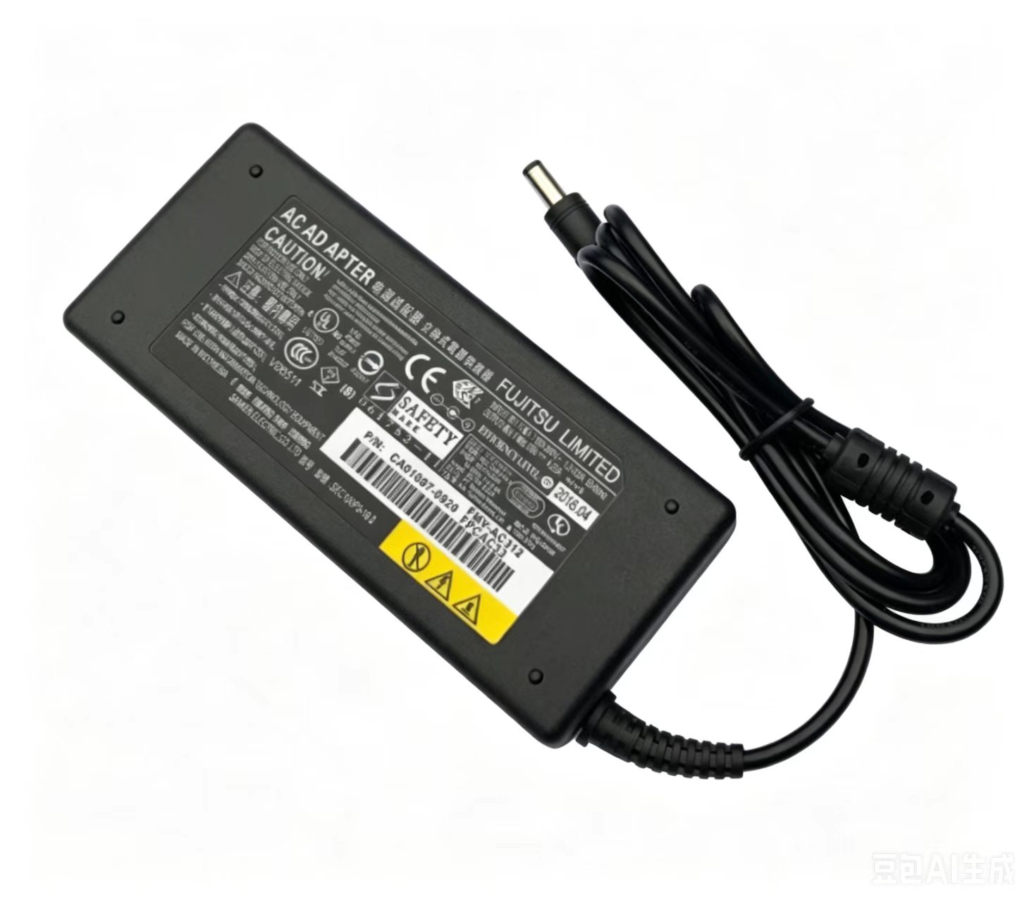 純正新品FUJITSU 15V5A/4A電源アダプタFUJITSU充電器, コネクタ 5.5mm*2.5mm