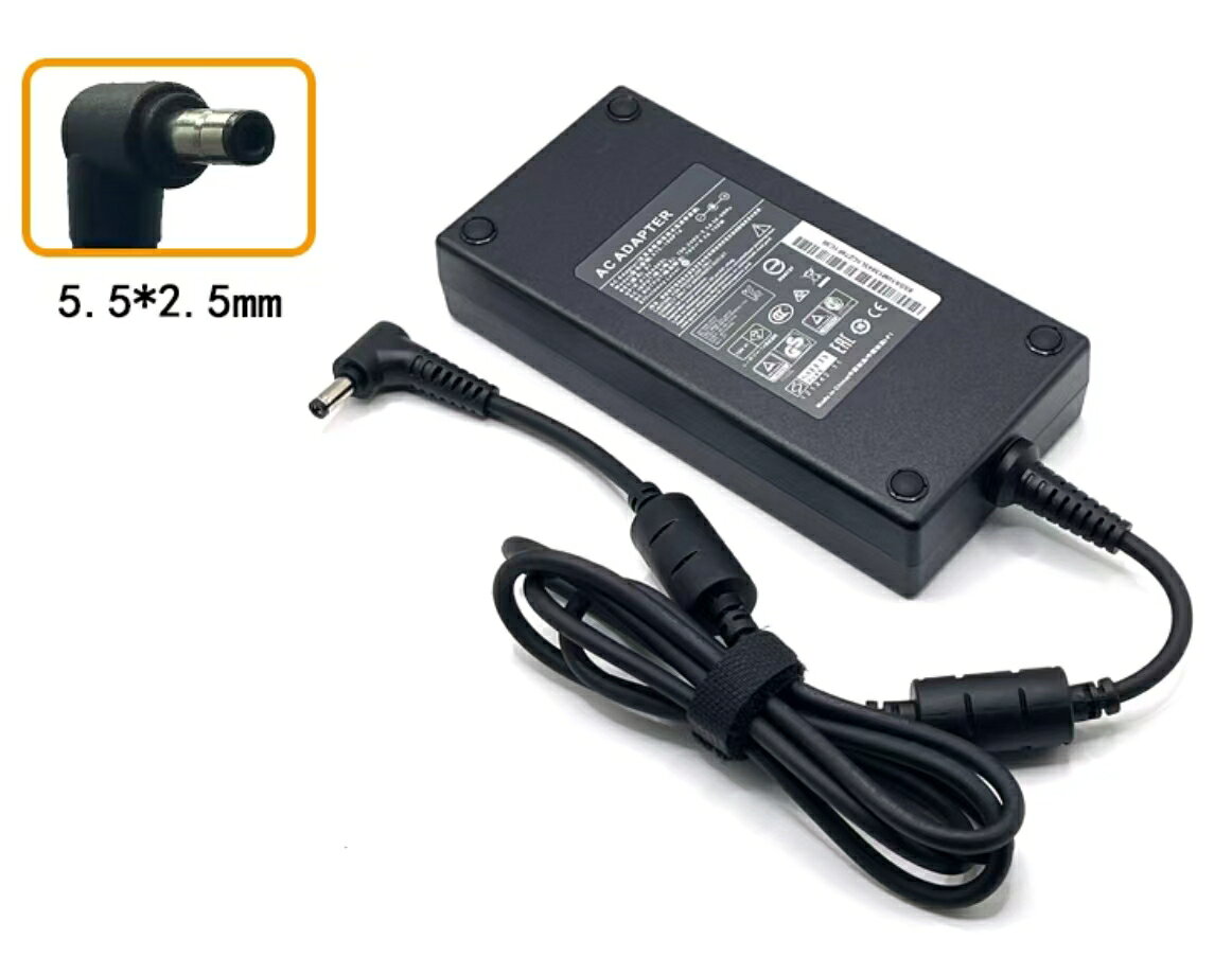純正新品DELTA 19V9.5A 180W電源アダプタDELTA充電器, コネクタ 5.5mm*2.5mm