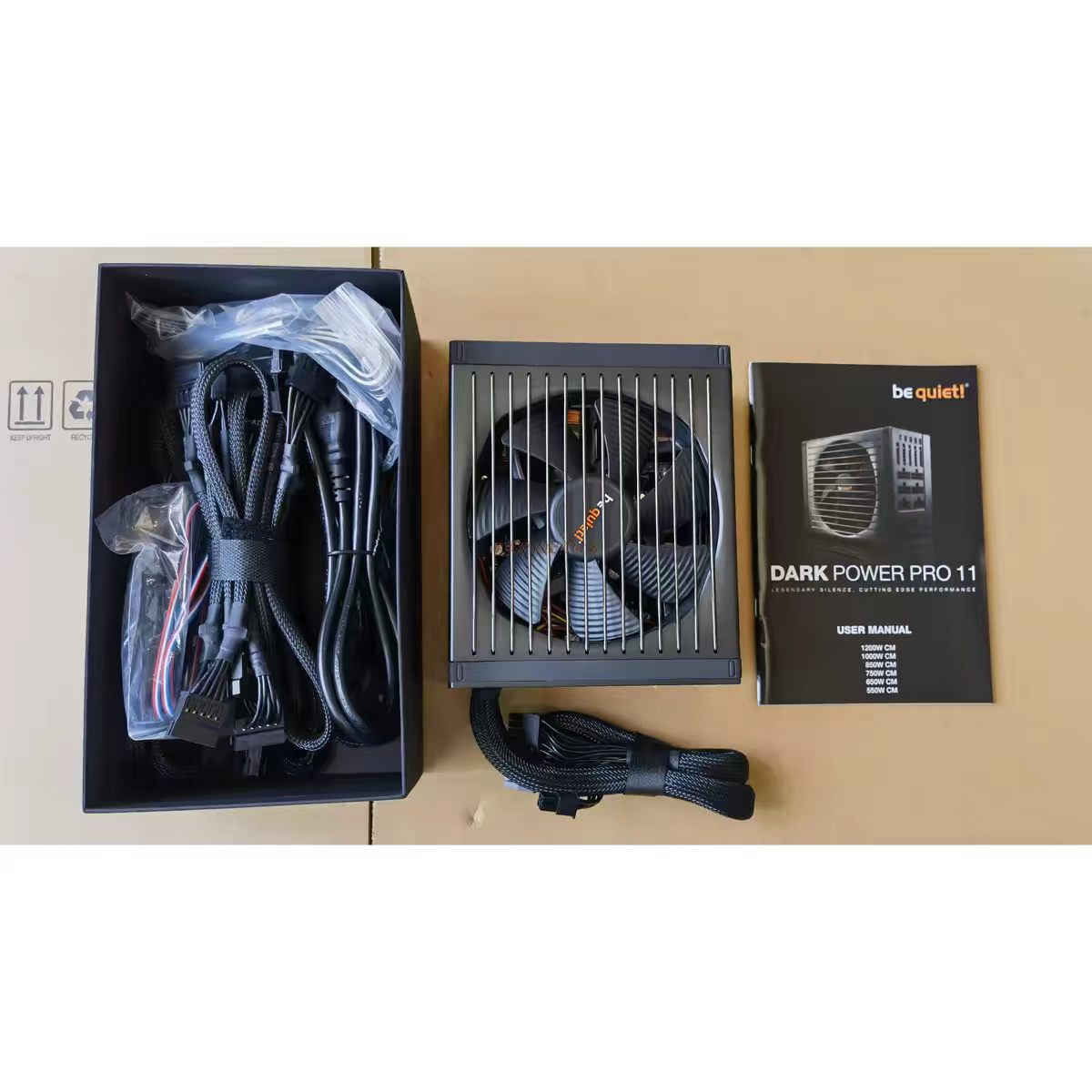 be quiet Dark Power Pro 11 650W ATX 電源ユニット フルモジュラー PC 電源