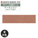 名古屋モザイク / タイル(ケース) クールレジン Cool Resin 300×75角平 48枚入 MER-F2800 MER-F2810 MER-F2820 MER-F2830 MER-F2840 MER-F2850 MER-F2860 MER-F2870 内装壁 デザイン内装タイル