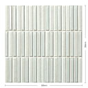 タイル(ケース) 極彩ボーダー Kyokusai Border 98×12.5ボーダー紙貼り 22シート入 KYS-10 KYS-20 KYS-30 KYS-4...