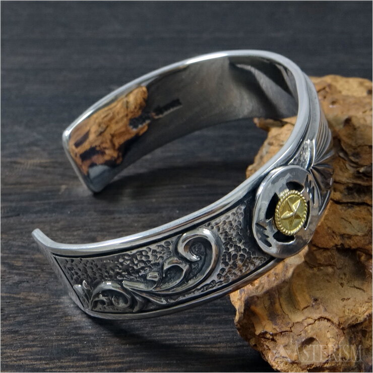 Dear Blossom�ʥǥ����֥��å���˥���С� 950��K18��WING BANGLE�ʥ����� �Х󥰥�ˡ�Silver950��K18 / S��M��L��18�� ����ǥ����� �Х������� �������� ������� ���� ����٥��� ��ǥ�����ۥ����� ��� �֥��� �ץ쥼��ȡۡ�DB-B-078
