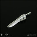 Dear Blossom(ディアブロッサム)「風切り中フェザー ペンダント(右向き)/M flight feather pendant」SILVER 925 /...