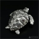 OWL'S(アウルズ) 「NEW リアル タートル ペンダント」SILVER 925 【ウミガメ メンズ レディース アクセサリー ジュエリー ハンドメイド ハワイアン カメ 海 亀 長寿 幸運 トップ 銀 シルバー プレゼント】KAME1