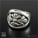 Shin's Sculpture(シンズ スカルプチャー)「Lily Cross Ring(リリー クロスリング)」SILVER 925 / 13〜29号【銀 ...