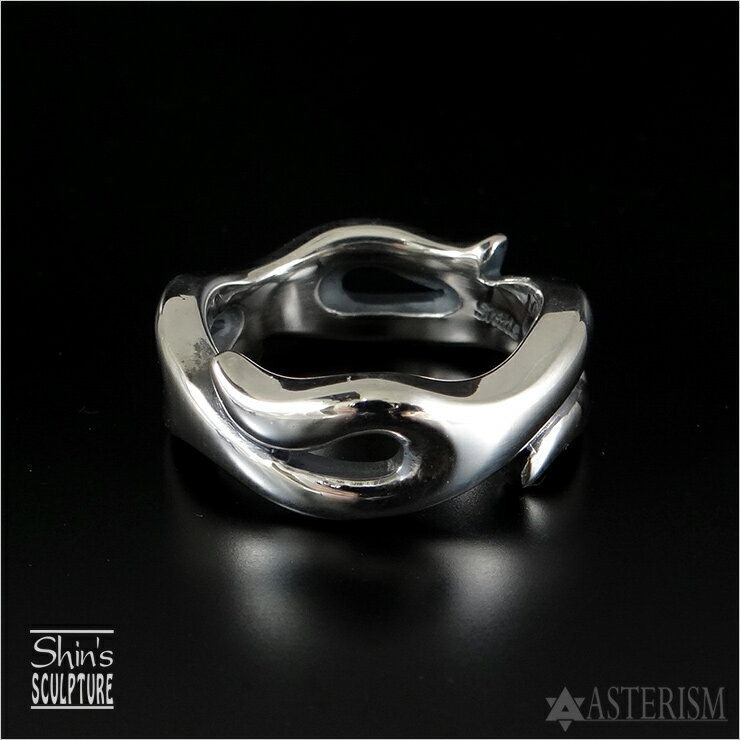 Shin's SculptureiVY XJv`[juG^[itCO/ETERNAL FLAME RINGvSILVER 925y Ή t@C[ t@CA p^[ fUC 蒤 w Y fB[X yA O Vo[ v[gzR-44