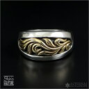 Shin's SculptureiVY XJv`[juIvy Flare ring/SV~BSviACB[tA O/Vo[~uXjSTERLING SILVER,BRASSy  ACr[ AxXN fUC w Y oCJ[ t@bV ^J v[gzR-46B/BS