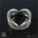 Shin's Sculpture（シンズ スカルプチャー）「Invisible Heart Full Eternity Ring（インヴィジブルハート フルエタニティ リング 」SILVER 925、キュービックジルコニア / 7号〜23号R-27CZ