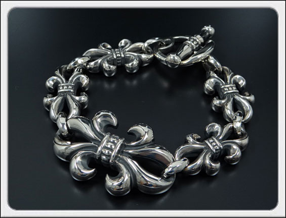 Shin's Sculpture（シンズ スカルプチャー） オープンリリーブレスセンターラージ BR-7【メンズ シルバーブレスレット プレゼント】