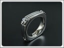 Shin's Sculpture(シンズ スカルプチャー)「Billet Ring(ビレット リング)」SILVER 925 / 9号〜23号【銀 メンズ レデ...