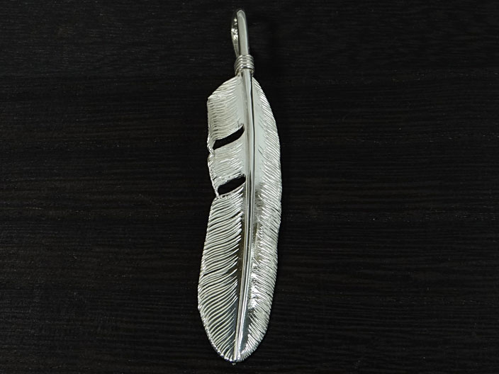 Dear Blossom（ディアブロッサム）「大フェザー ペンダント(左向き) / LARGE FEATH...