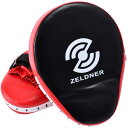 ZELDNER パンチングミット ボクシングミット 左右兼用 2個セット 超軽量 本格 パンチミット 格闘技 空手 練習 打撃トレーニング ストレス解消 フリー...