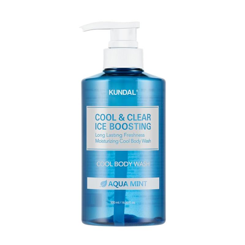 【KUNDAL/クンダル】クール＆クリア ボディウォッシュ(500ml・ボトル) #アクアミント # ...