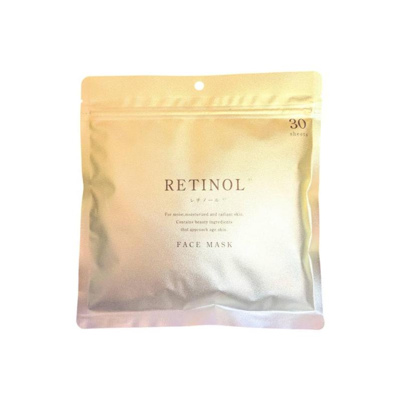 クロイスターズ フェイスマスク RETINOL レチノール 30枚 大容量 FACE MASK フェイスマスク パック シート マスク