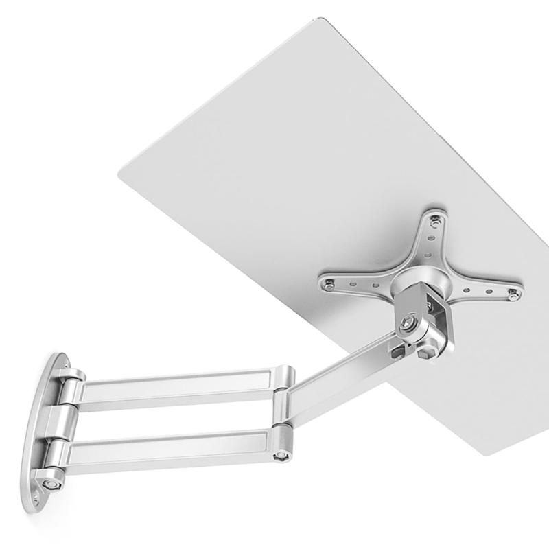 壁掛けキーボードトレイ,vesa キーボードトレイ 棚トレイ,1.2kgアルミ合金製デスクキーボードトレイ,VE..