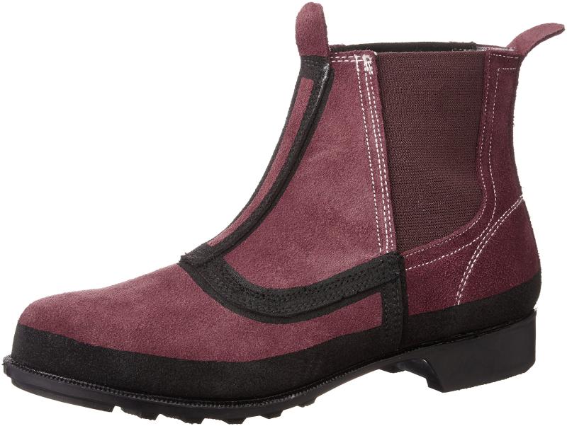 DONKEL(ドンケル) メンズ T-4ベロア安全靴 短靴 サイドゴム 耐熱 溶接 高炉 旋盤前等 JIS T8101革製S種合格品(V式)