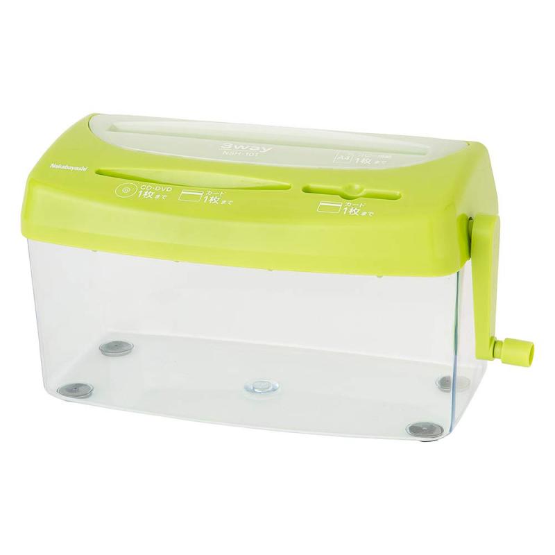 ナカバヤシ クルッキルクロス 3ウェイ ハンドシュレッダ