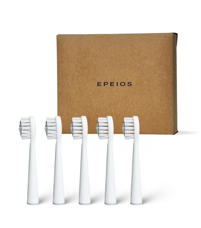 エペイオス(Epeios) 電動歯ブラシ 音波歯ブラシ 山型の替えブラシ 歯ブラシ 音波式 電動歯ブラシ専用替えブラシ「OKareET003」 「OKarePRO」 「OKareGO」専用付替ブラシ EPA2002