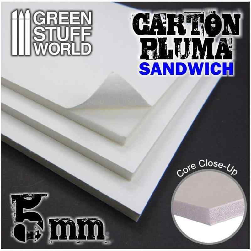 Rakuten - グリーンスタッフワールド フォームボード 5mm (2枚セット) ホビー用素材 GSWD-9318