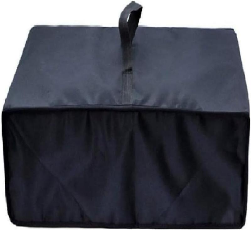 Kuymquat ノンフライヤー カバー 対応：COSORI CAF-L501-KJP 4.7L エアフライヤーカバー キッチン保護カバー 耐熱防水防塵エアフライヤーダストカバー プロテクターカバー(ブラック)
