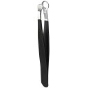 鼻毛カッター 手動 メンズ 鼻毛 ピンセット カッター はな毛 トリマー 鼻毛切り ステンレス製 使用簡単 安全 痛みなし 持ち運び便利 (ブラック)