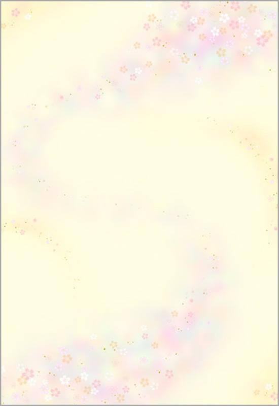 谷口松雄堂 プリンター用紙 和紙 A4 30枚 小花の舞