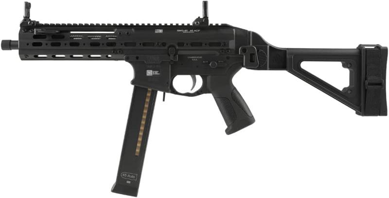 Double Eagle LWRCI SMG-45 AEG (電子トリガー搭載/UTRシリーズ) ガンケース付