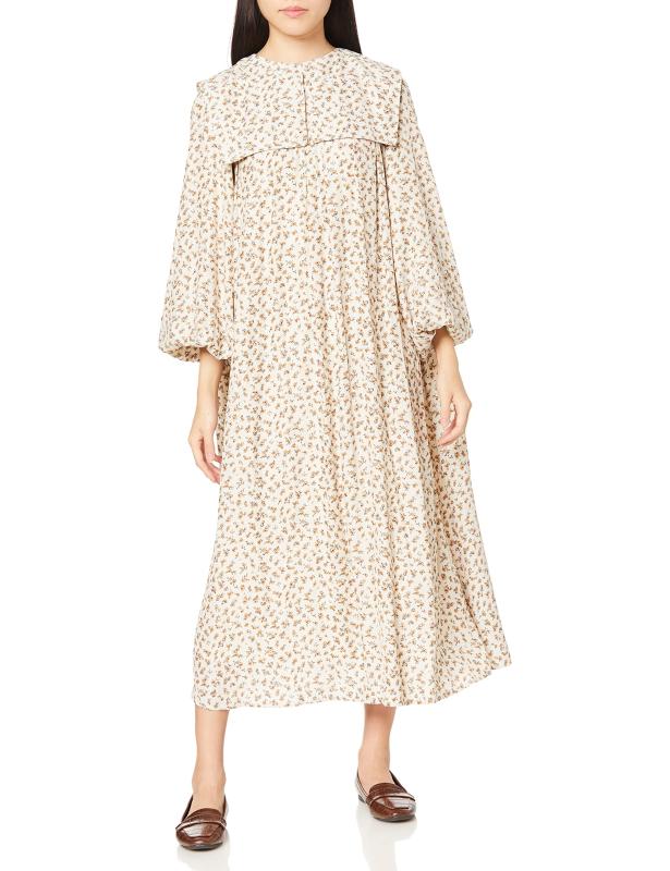 [ロペピクニック] 近藤千尋 セーラーカラー付ワンピース レディース GDE51990 シロメイン 38