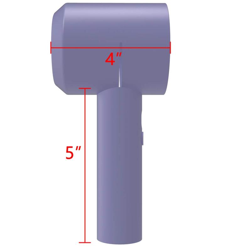 Linkidea ヘアドライヤー保護カバー、携帯用超音波ヘアドライヤー旅行用ケース - 耐損傷ストッパー（ラベンダー）