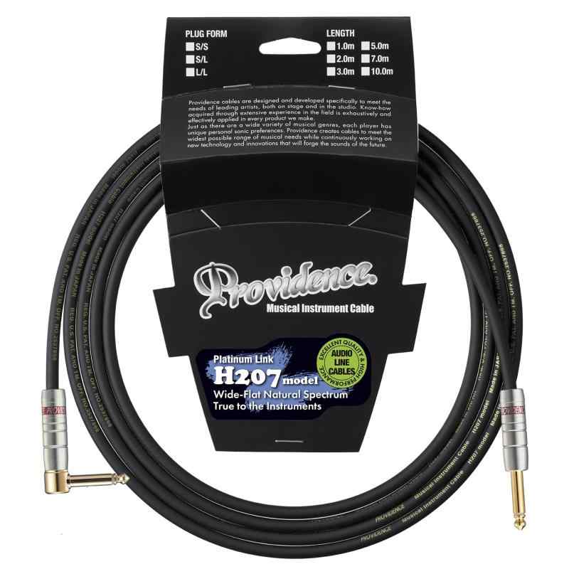 Providence プロビデンス シールドケーブル H207 S/Lプラグ（ストレート/L型）
