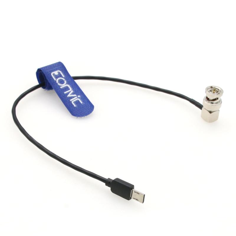 Eonvic タイムコードケーブル BNCオス Tentacle Sync Timecode Generator to Multi Micro USB Sony FX30 FX3 FX30 Alpha 1 A1 A7S3用