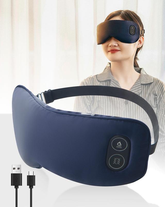 Beemyi ホットアイマスク usb充電式 アイマスク 目の疲れ eye mask 眼精疲労 睡眠用 アイマスクホット ランキング 目元 あたためホットアイマスク 充電式コードレス 睡眠用 プレゼント癒しグッ