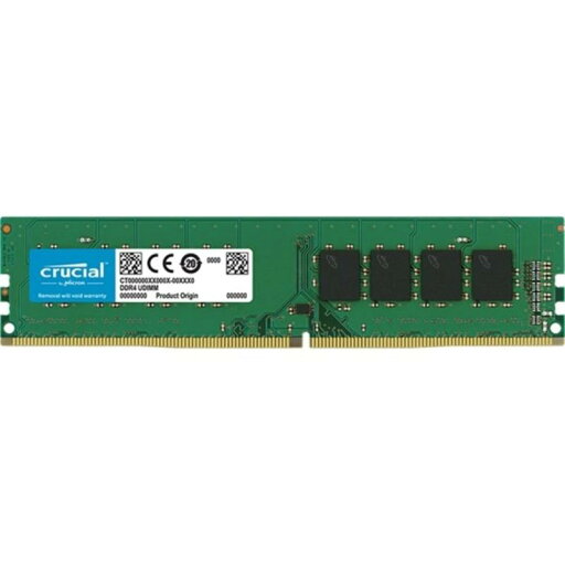 crucial 8GB DDR4 3200 MT/s(PC4-25600)CL22 SR x8 UDIMM 288pin CT8G4DFS832A crucial 8GB DDR4 3200 MT/s(PC4-25600)CL22 SR x8 UDIMM 288pin CT8G4DFS832A