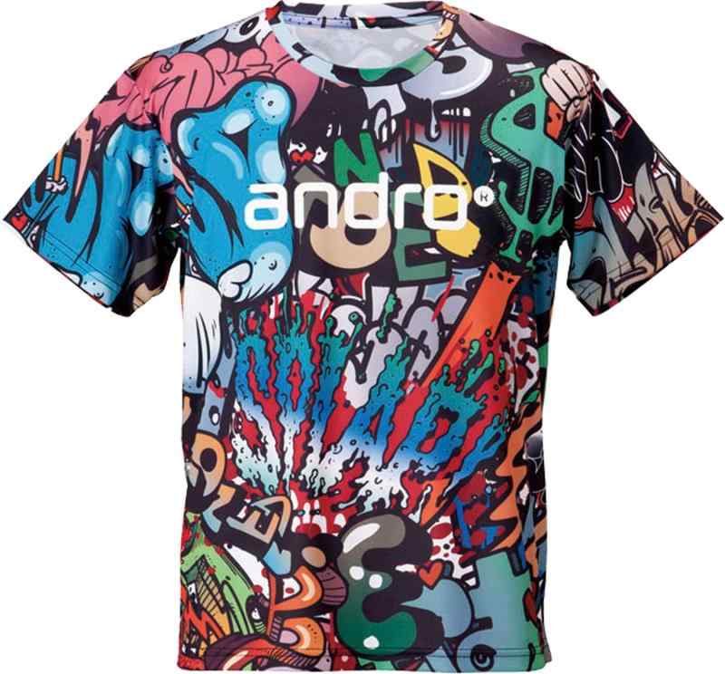andro(アンドロ) 卓球 男女兼用 フルデザインシャツB+ 302806