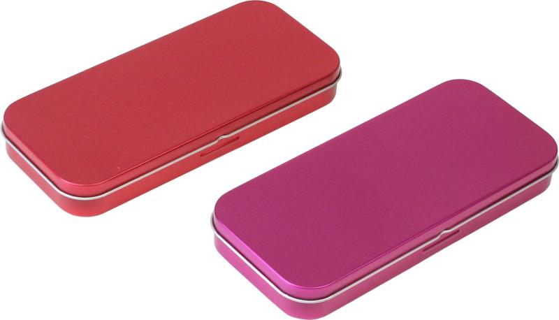 ステッドファスト ペンケース 缶ペン アルファベットシール付