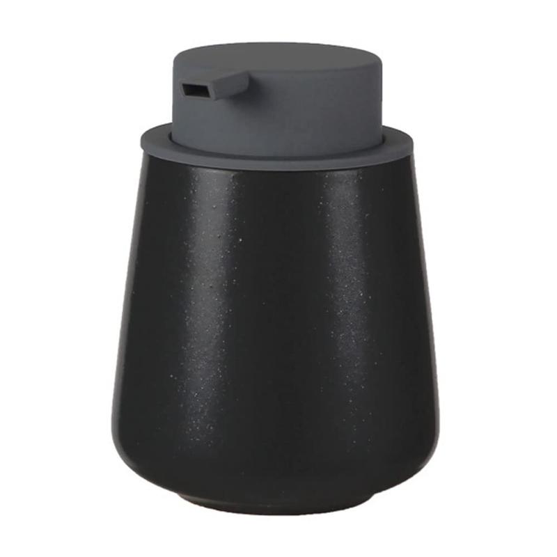 泡タイプ ソープディスペンサー 陶磁器 おしゃれ ハンドソープ 詰め替え容器 詰め替えボトル 泡ソープ 石鹸 かわいい 可愛い セラミック 大容量 コンパクト ソープボトル