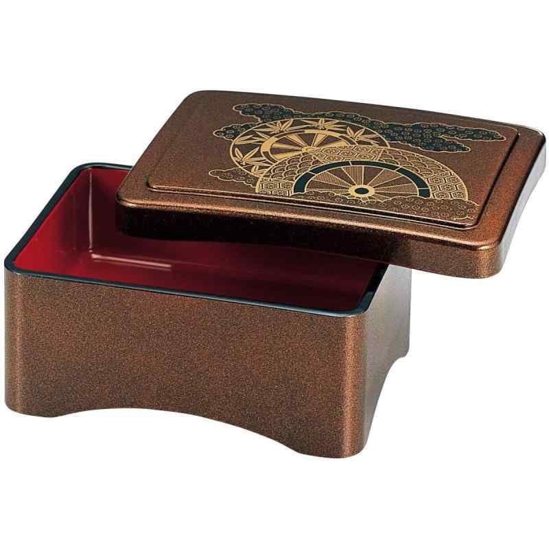 ジェイキッチンズ J-kitchens うな重 重箱 殿方丼重 梨地御所車内朱(蓋親) 鰻 (うなぎ) 重箱 日本製