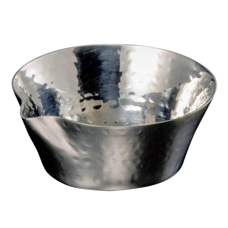 ヤマコー ステンレス槌目 片口 M 23994 シルバー